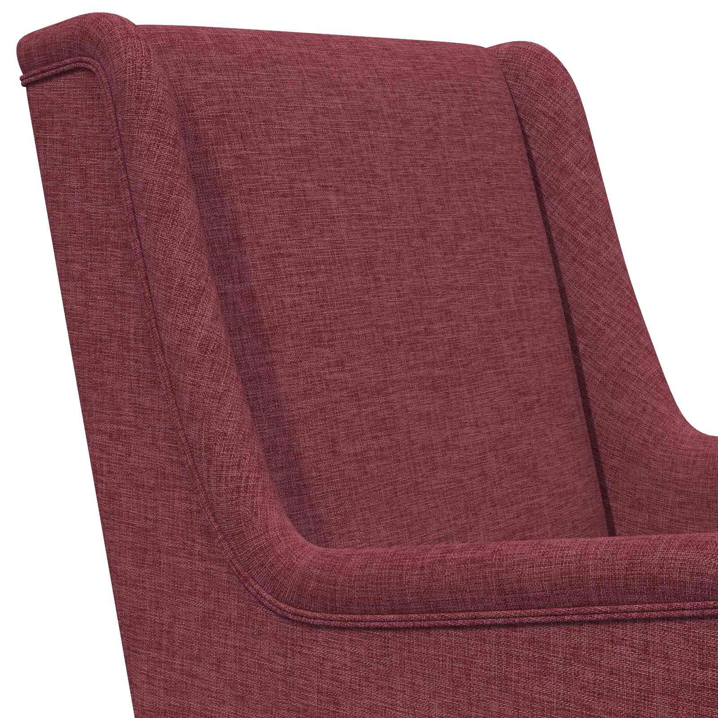 Poltrona Rosso Vino Tessuto | homemem39