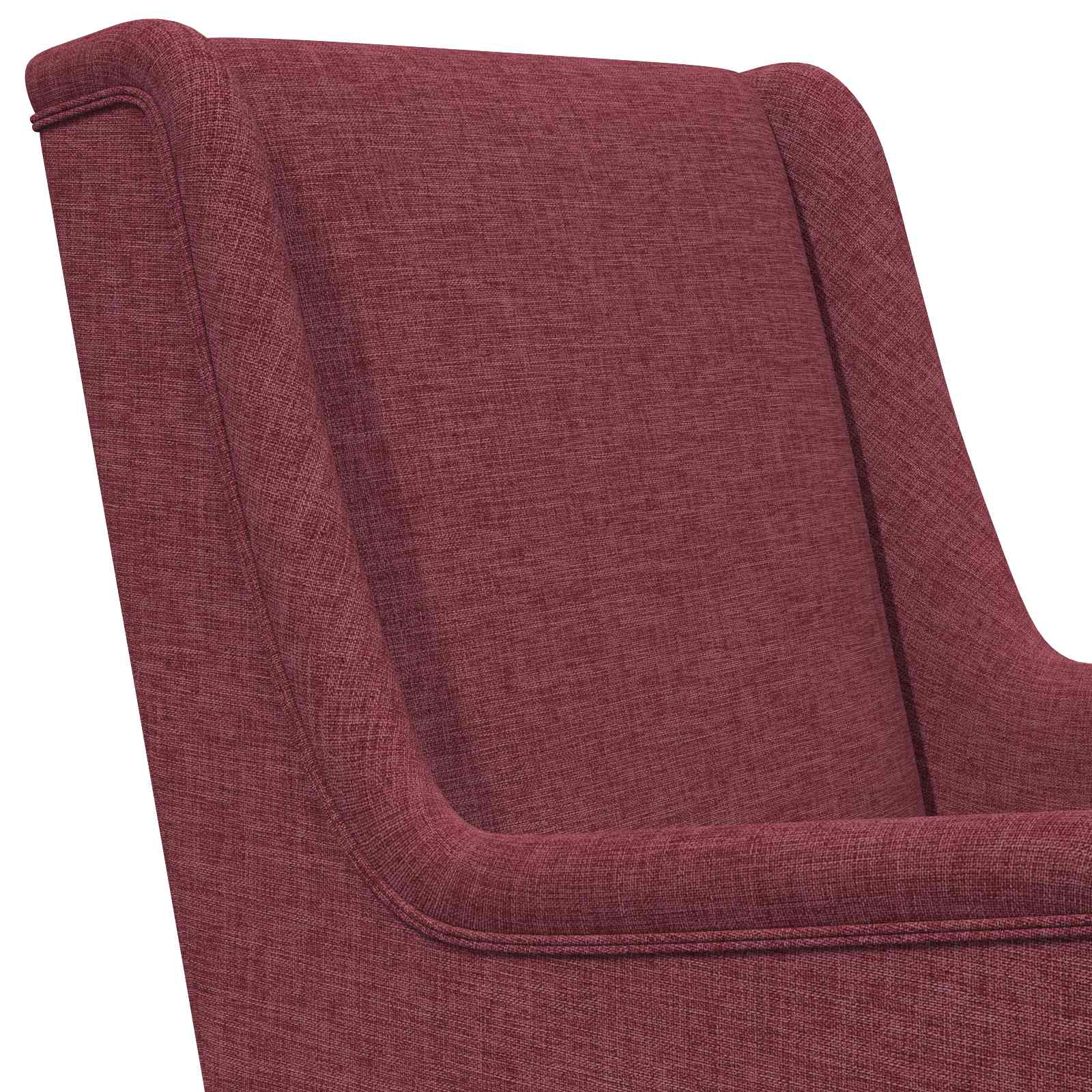 Poltrona Rosso Vino Tessuto | homemem39