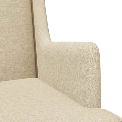 Poltrona Crema Tessuto