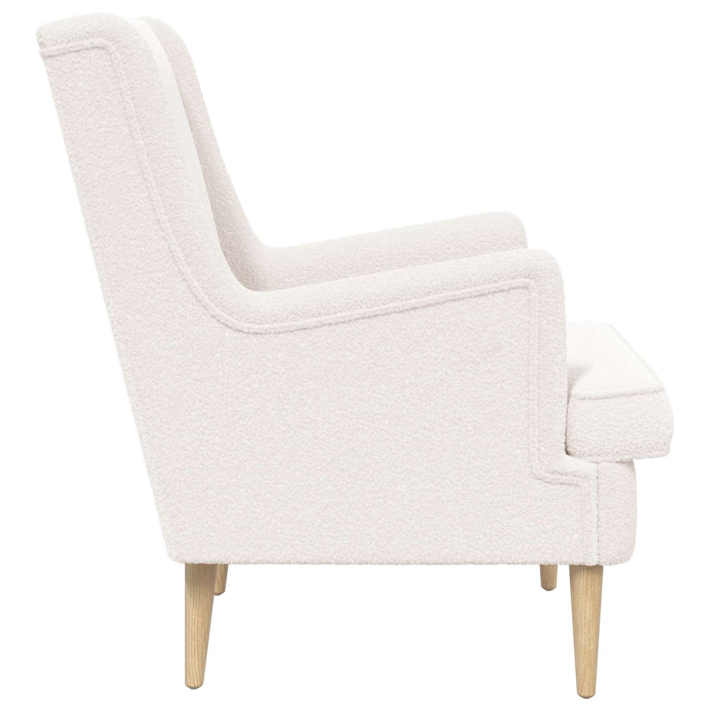 Poltrona Crema Bouclé