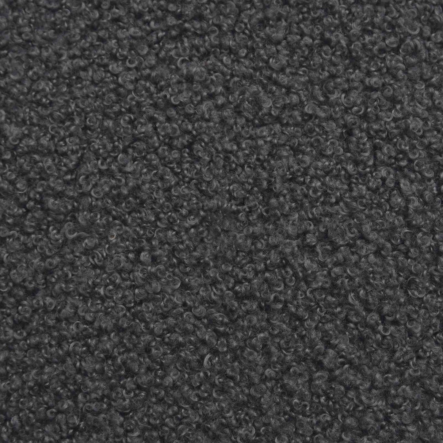 Poltrona Grigio Scuro Bouclé