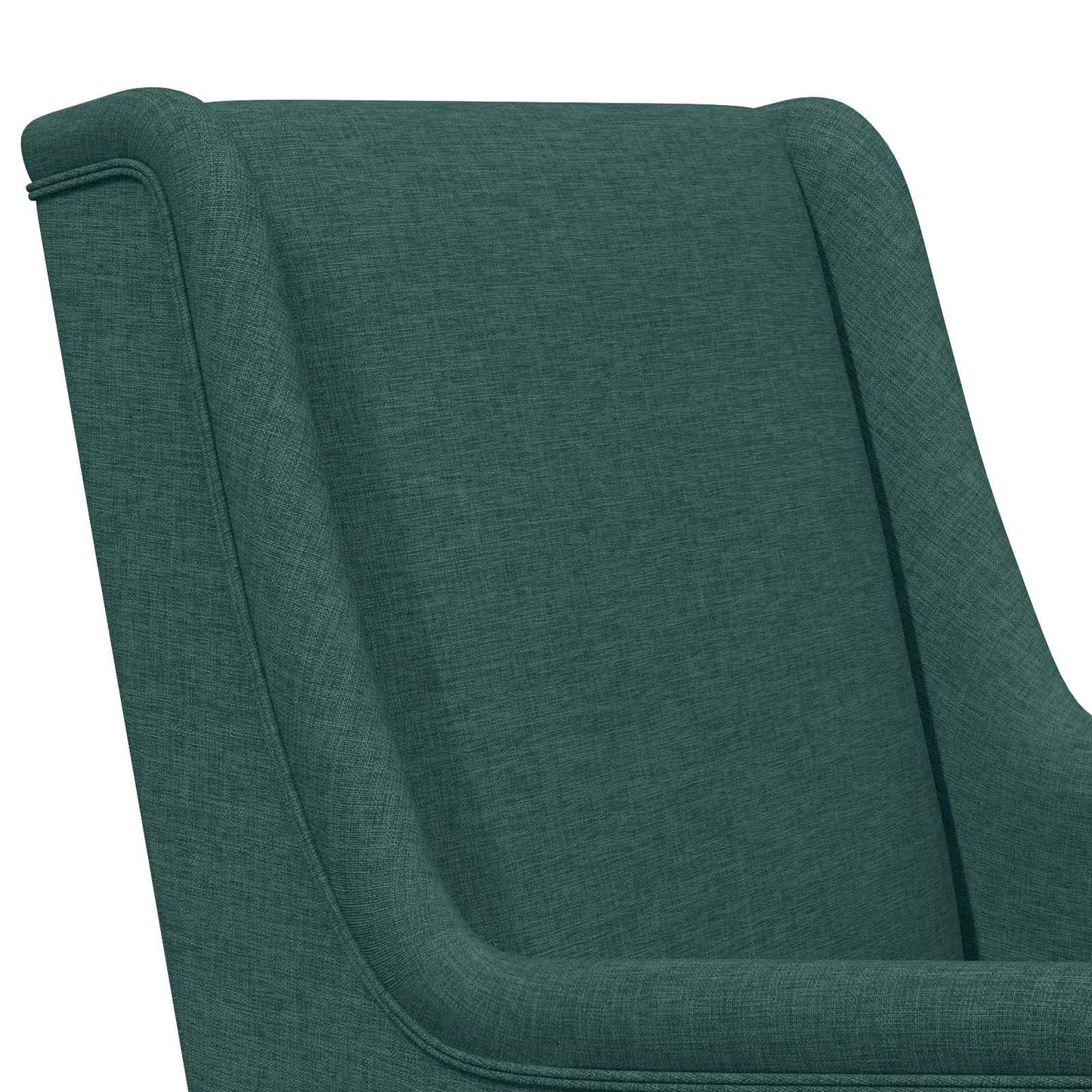 Sedia a dondolo Verde Scuro 62 x 80 x 85 cm Tessuto | homemem39