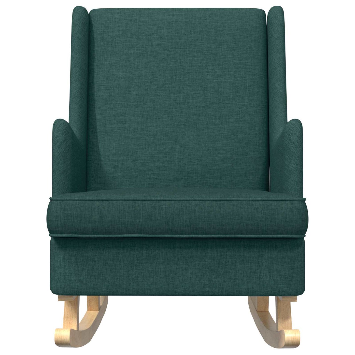 Sedia a dondolo Verde Scuro 62 x 80 x 85 cm Tessuto | homemem39