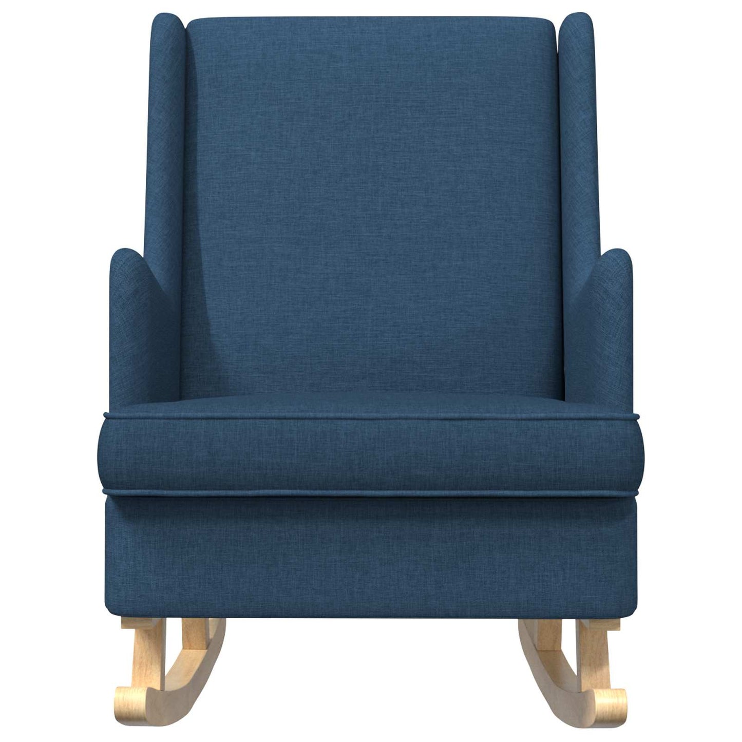 Sedia a dondolo Blu 62 x 80 x 85 cm Tessuto | homemem39