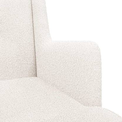 Sedia a dondolo Crema 62 x 80 x 85 cm Bouclé | homemem39