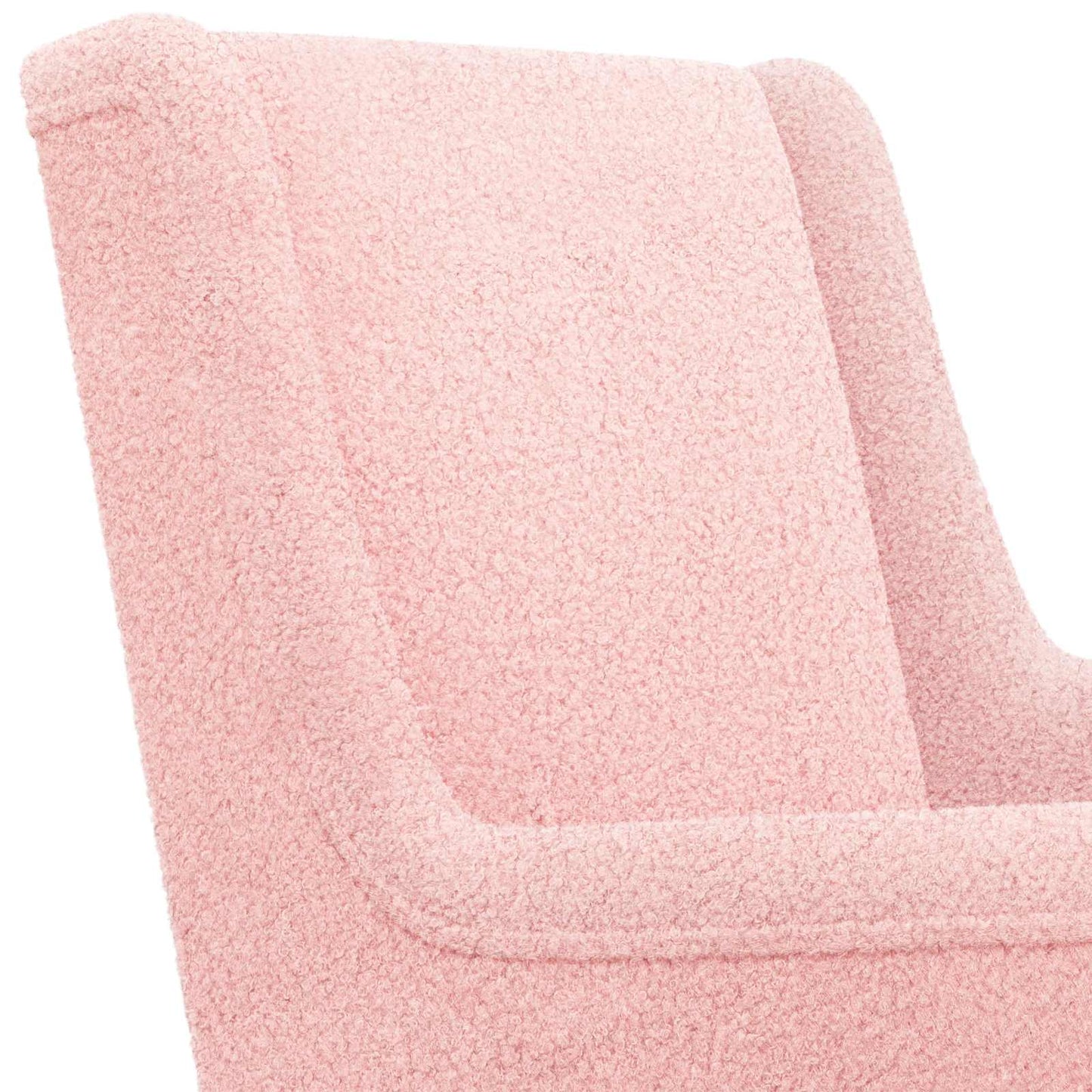 Sedia a dondolo Rosa 62 x 80 x 85 cm Bouclé | homemem39