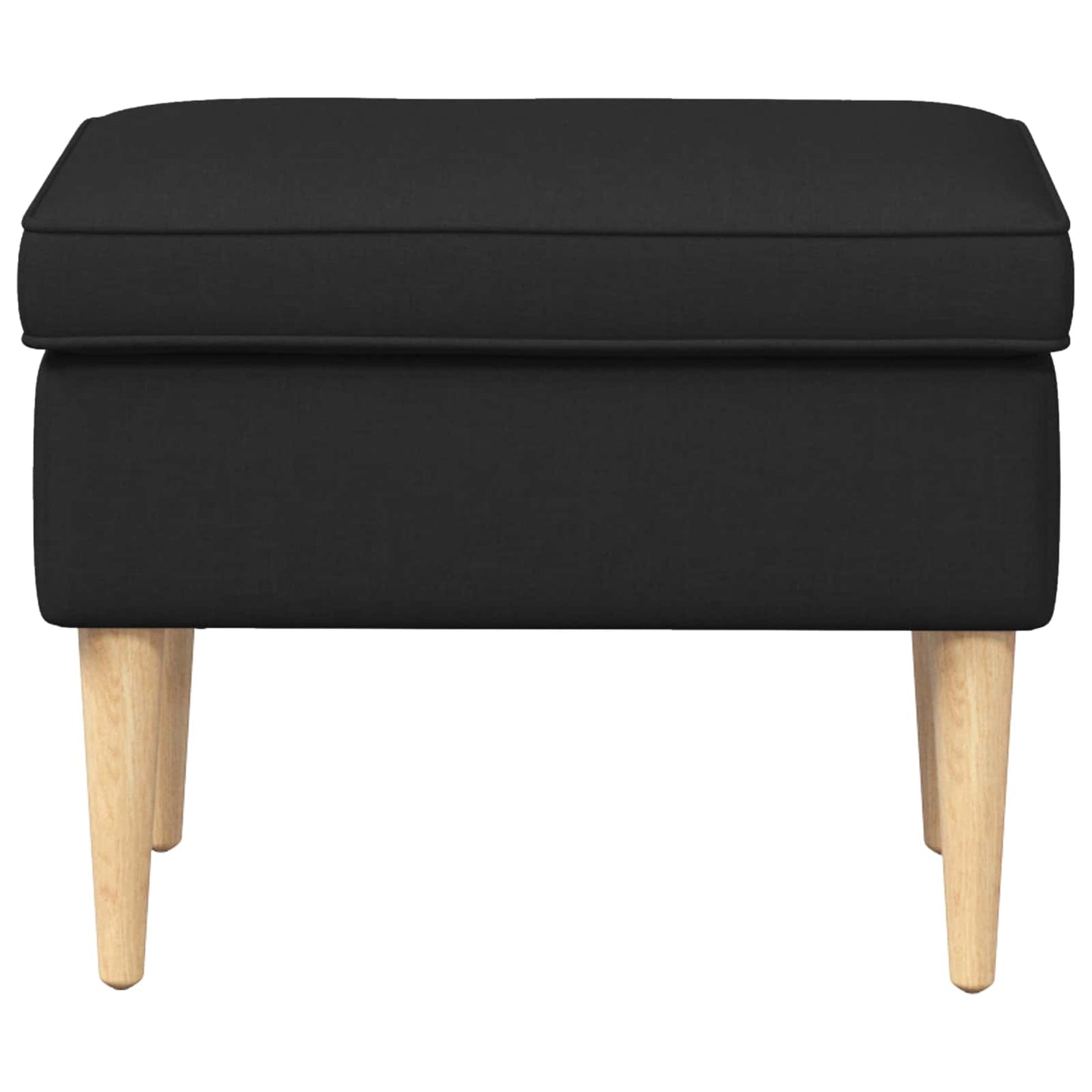 Poggiapiedi Nero 55 x 35 x 41 cm | homemem39
