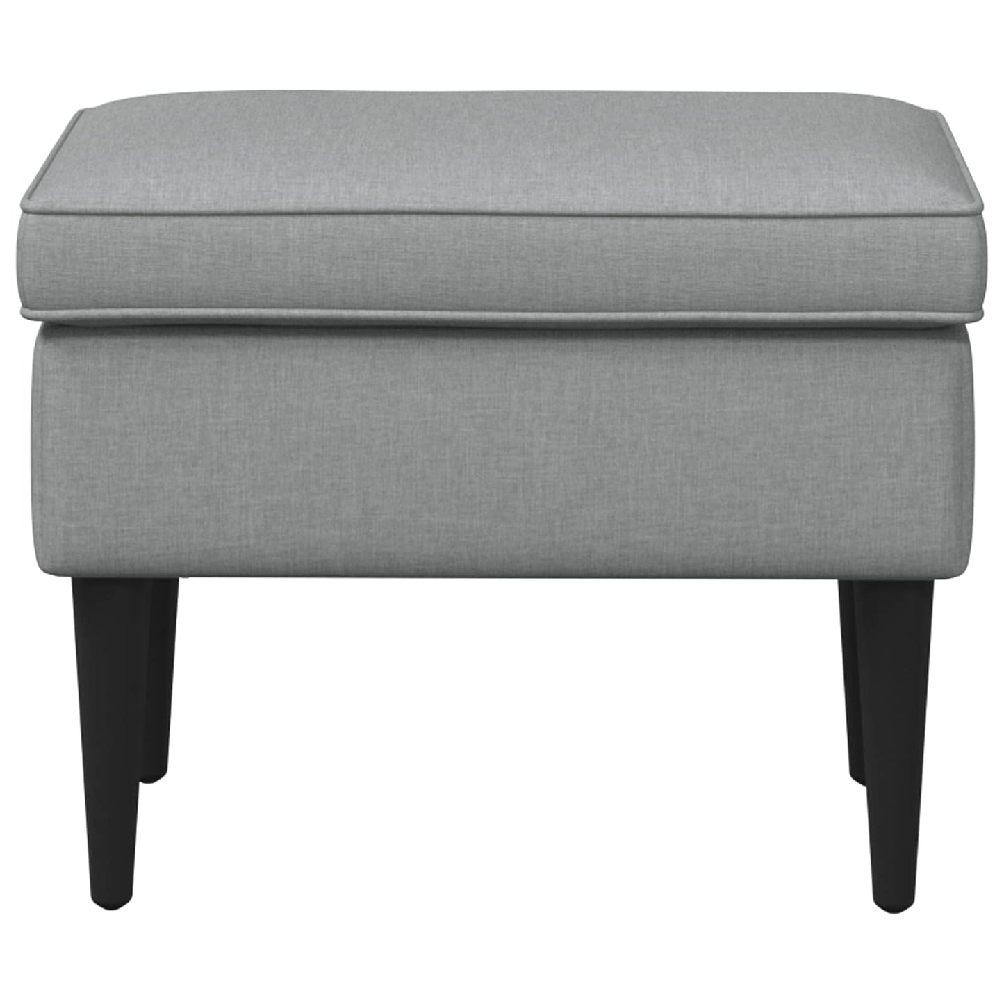 Poggiapiedi Grigio Chiaro 55 x 35 x 41 cm Tessuto | homemem39