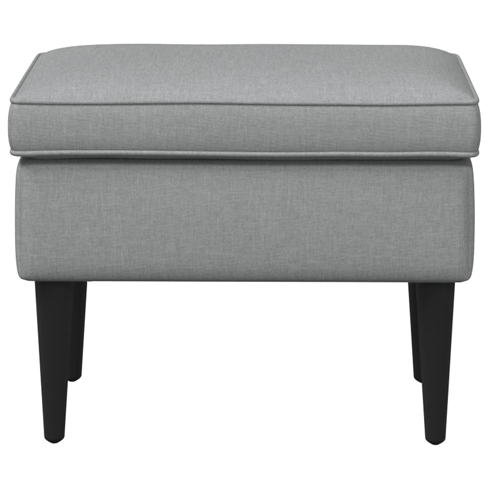 Poggiapiedi Grigio Chiaro 55 x 35 x 41 cm Tessuto | homemem39