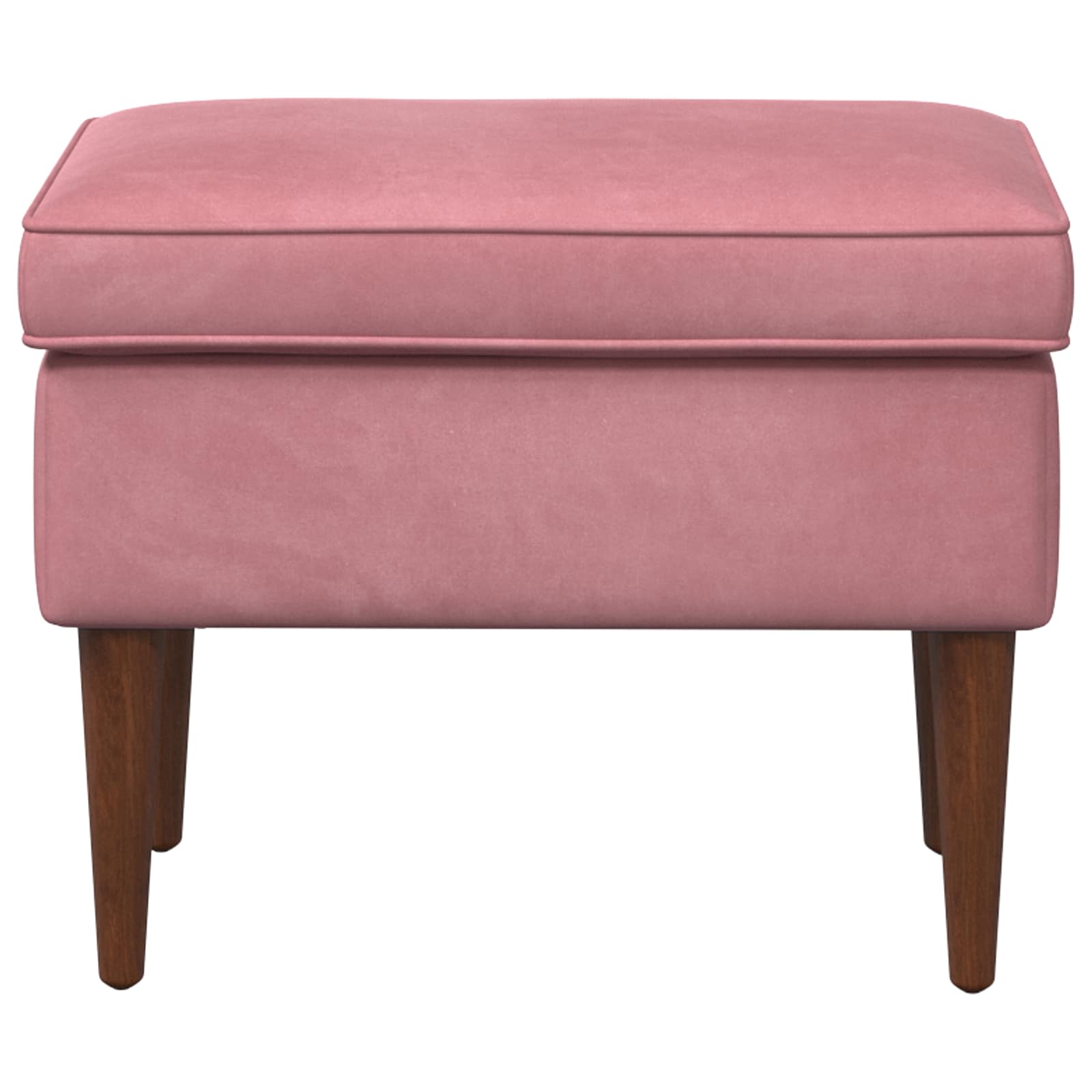 Poggiapiedi Rosa 55 x 35 x 41 cm Velluto | homemem39