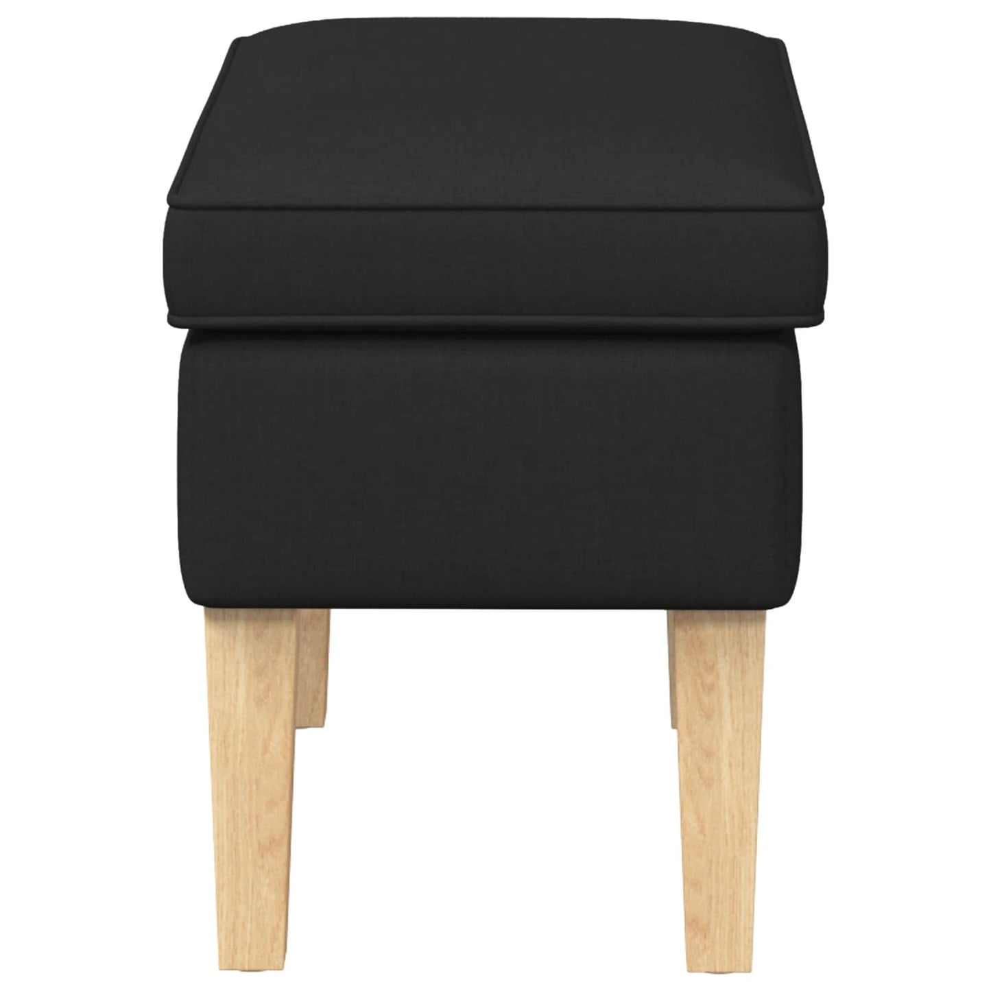 Poggiapiedi Nero 55 x 35 x 41 cm Tessuto | homemem39