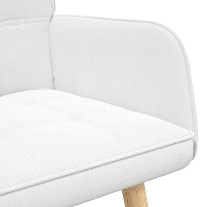 Sofa a Due Posti Bianco 115 x 61 x 87 cm Tessuto | homemem39