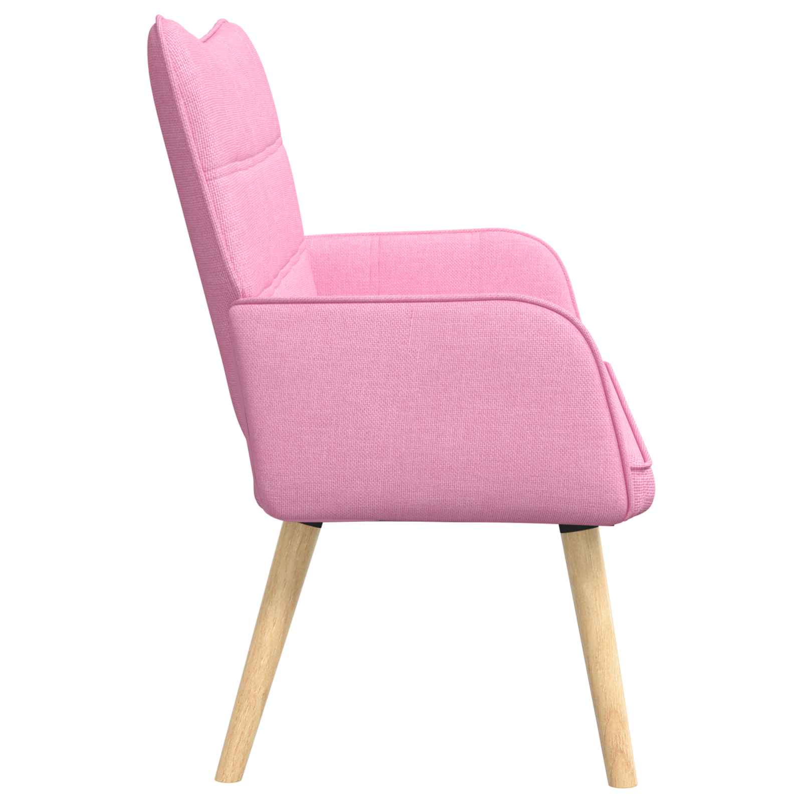 Sofa a Due Posti Rosa 115 x 61 x 87 cm Tessuto | homemem39