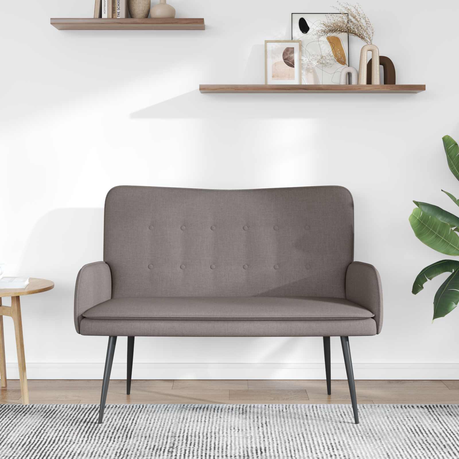 Divano a 2 Posti Talpa 115 x 61 x 87 cm Tessuto | homemem39