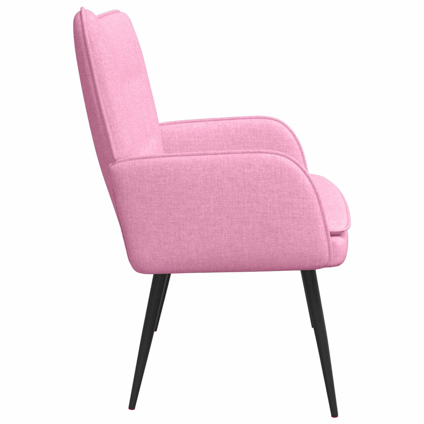 Divano a 2 Posti Rosa 115 x 61 x 87 cm Tessuto | homemem39