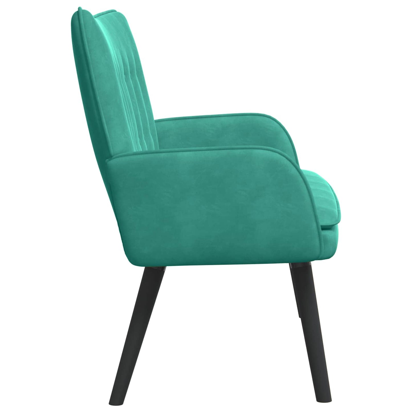 Sofa a Due Posti Turchese 115 x 61 x 87 cm Velluto | homemem39