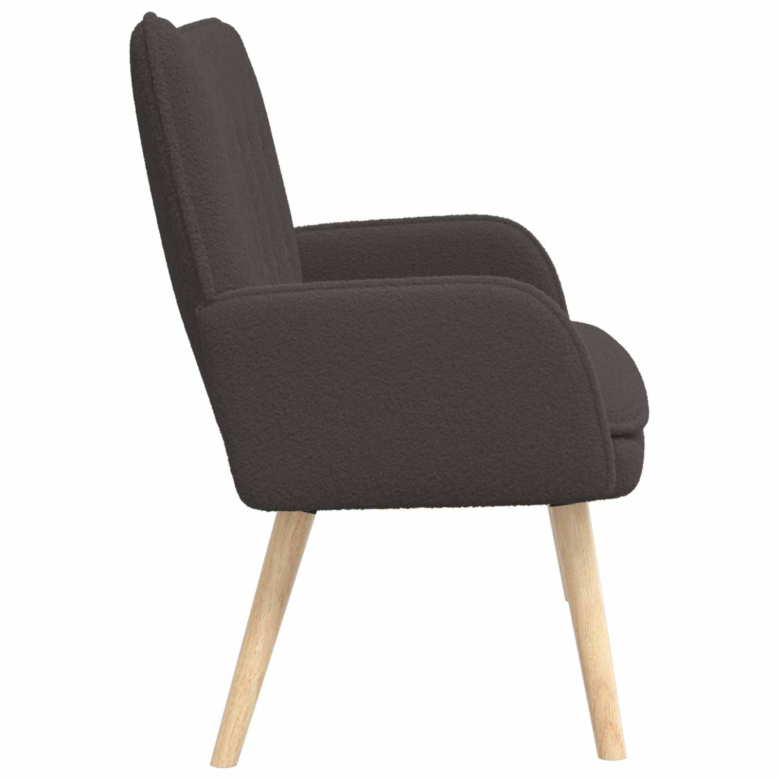 Divano a 2 Posti Grigio Scuro 115 x 61 x 87 cm Bouclé | homemem39