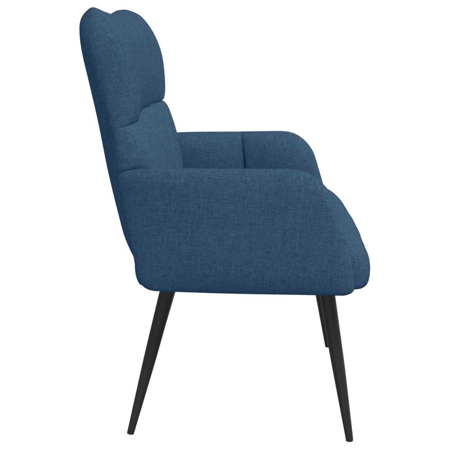 Sofa a Due Posti Blu 115 x 61 x 87 cm Tessuto | homemem39