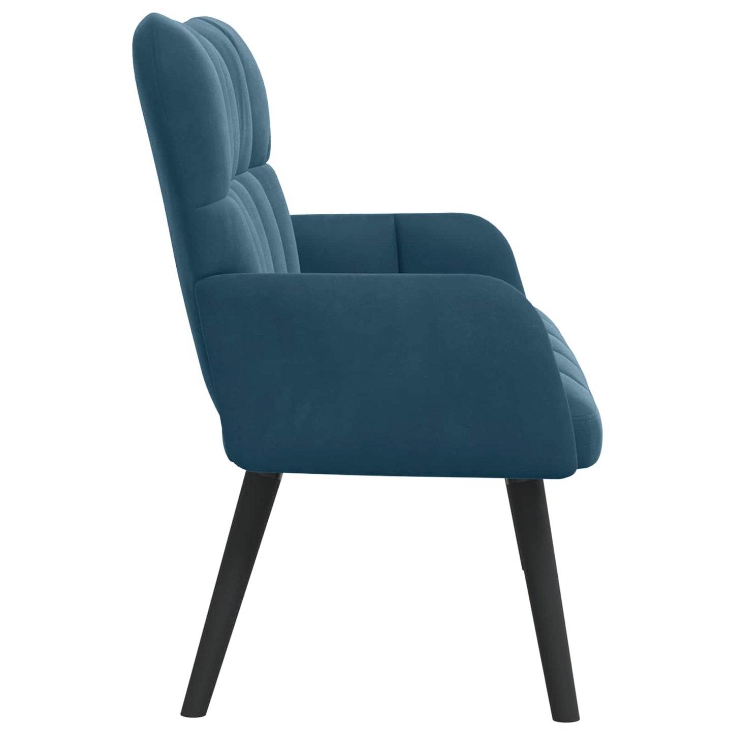 Sofa a Due Posti Blu 115 x 61 x 87 cm Velluto | homemem39