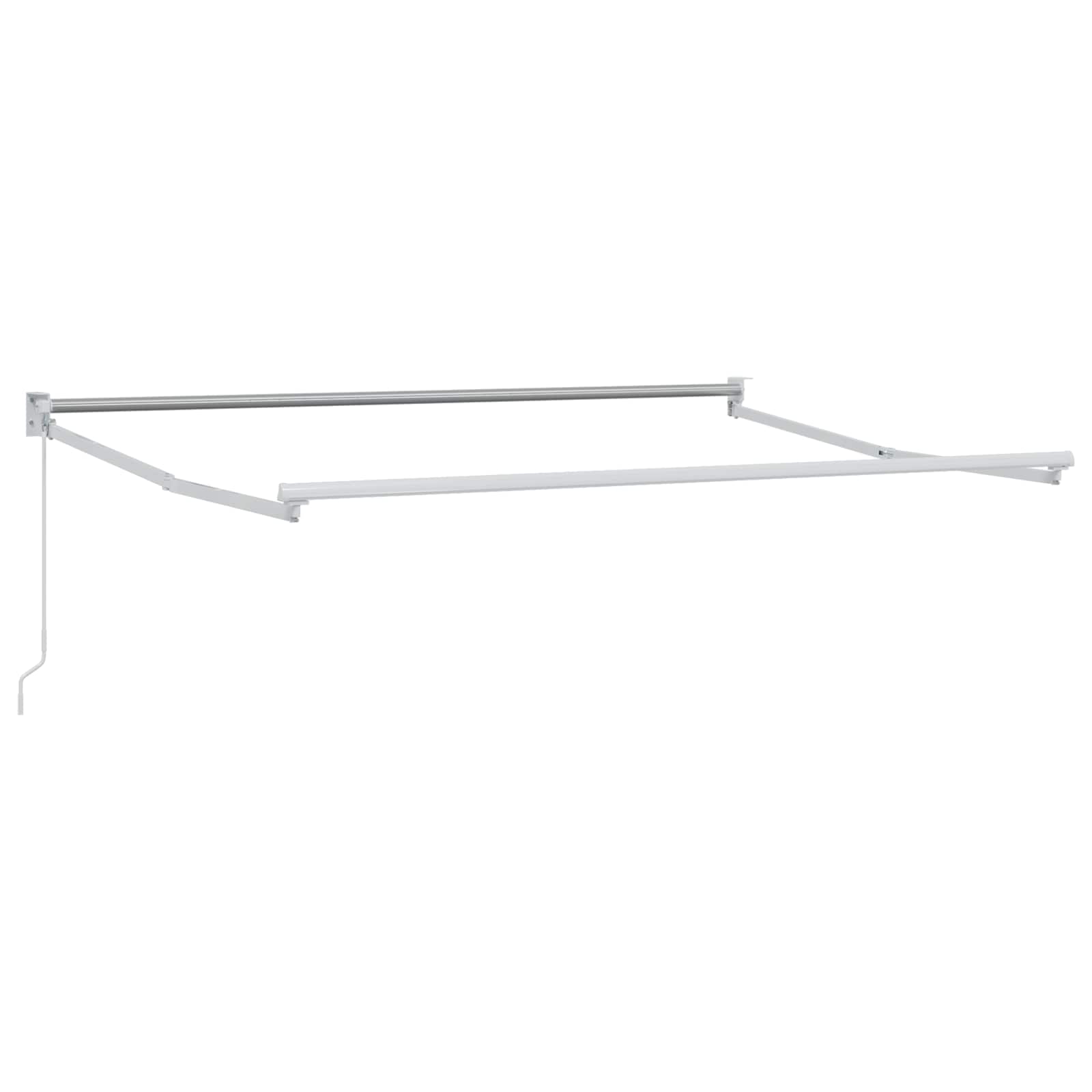 Tenda retrattile Giallo e Bianco 3 x 2 m | homemem39