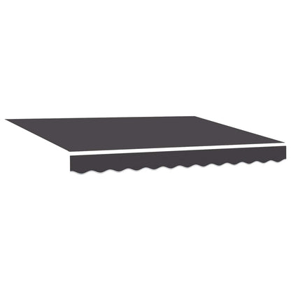 Tenda retrattile Antracite 3 x 2 m 100% Poliestere e Alluminio | homemem39