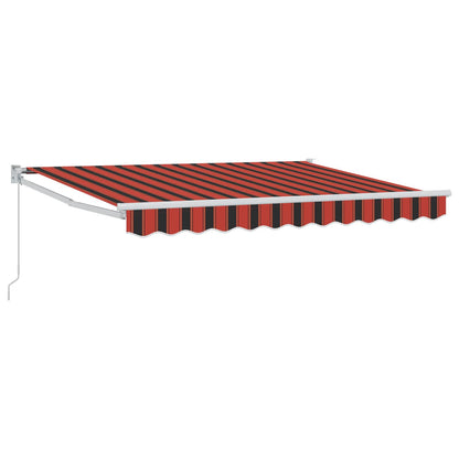 Tenda retrattile Arancione, Nero e Giallo 3 x 2 m | homemem39