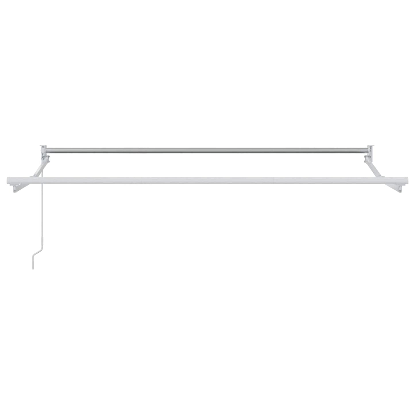 Tenda retrattile Marrone 3 x 2 m 100% Poliestere e Alluminio | homemem39