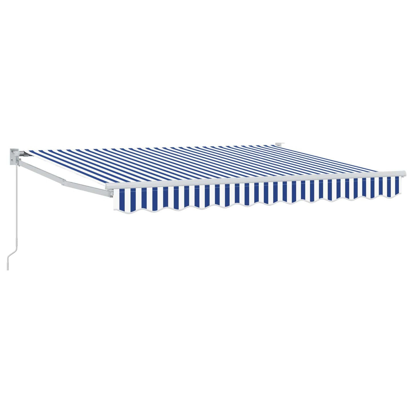 Tenda retrattile Blu e Bianco 3,5 x 2 m | homemem39