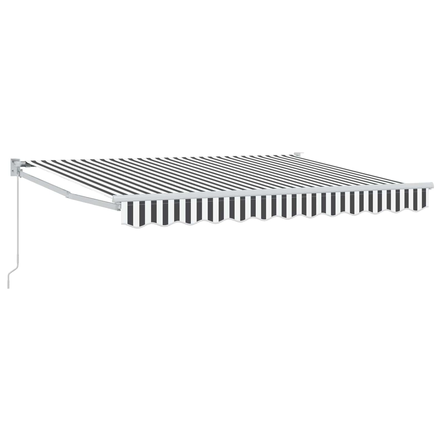 Tenda retrattile Antracite e Bianco 3,5 x 2 m | homemem39