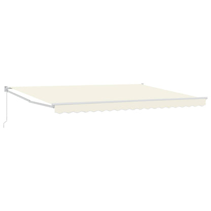 Tenda retrattile Crema 4 x 2 m 100% Poliestere e Alluminio | homemem39