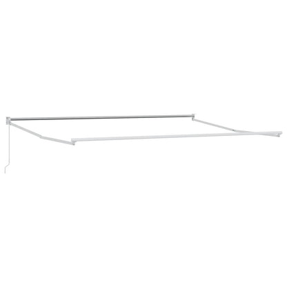 Tenda retrattile Antracite e Bianco 4 x 2 m | homemem39