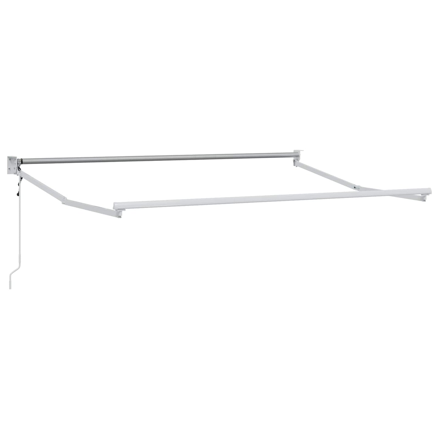 Tettuccio Elettrico Retrattile Giallo e Bianco 3,5 x 2 m | homemem39