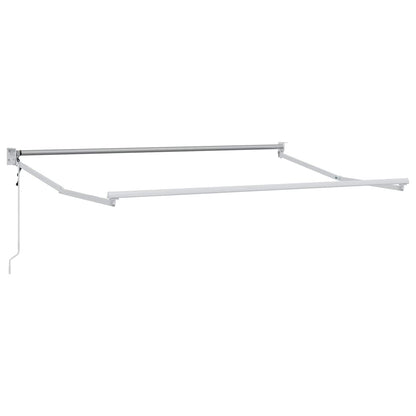 Tettuccio Elettrico Retrattile Giallo e Bianco 3,5 x 2 m | homemem39