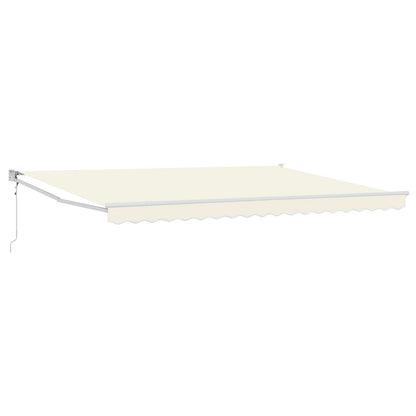 Tettuccio Elettrico Retrattile Crema 4 x 2 m | homemem39