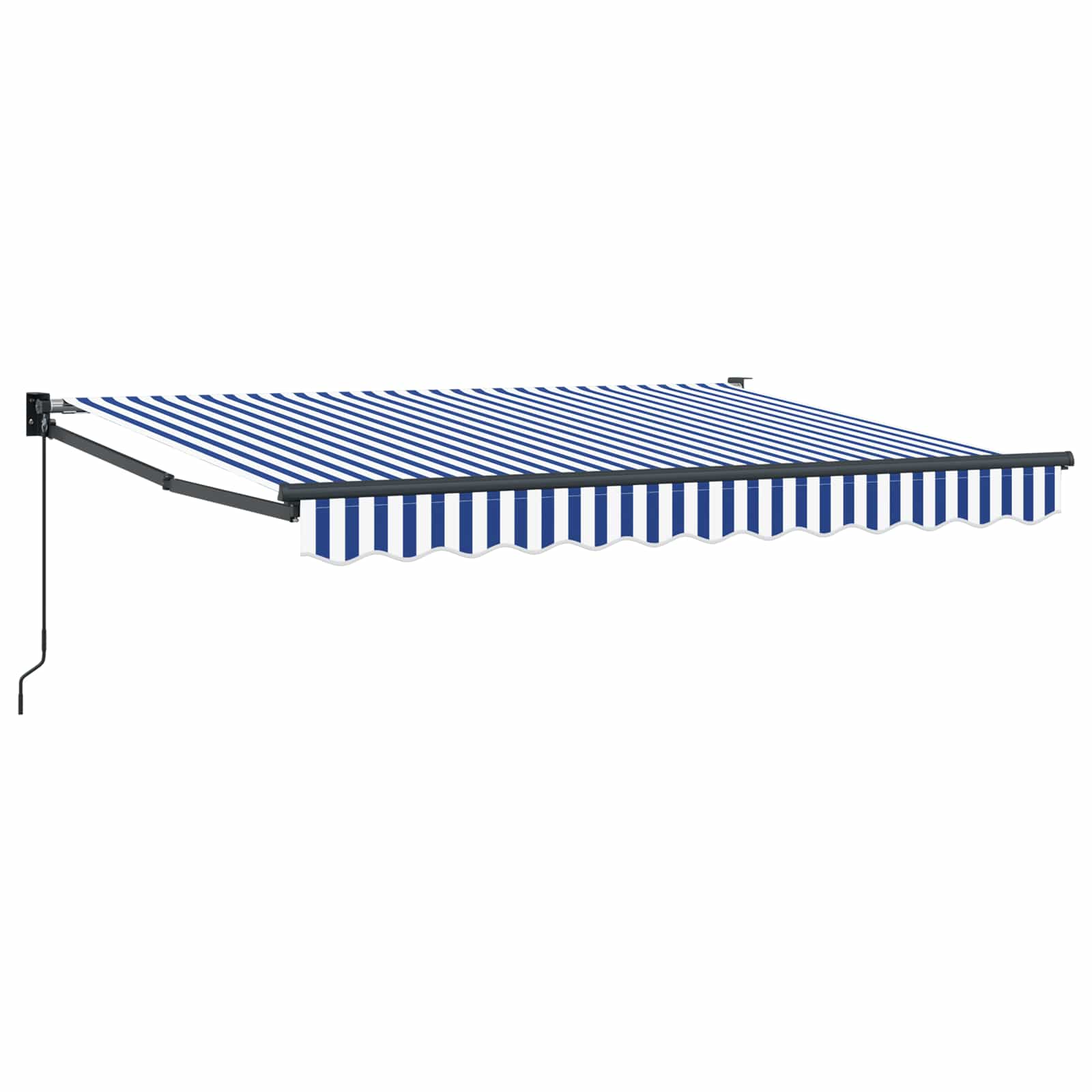 Tenda retrattile Blu e Bianco 3,5 x 2 m | homemem39