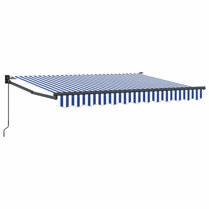 Tenda retrattile Blu e Bianco 3,5 x 2 m | homemem39
