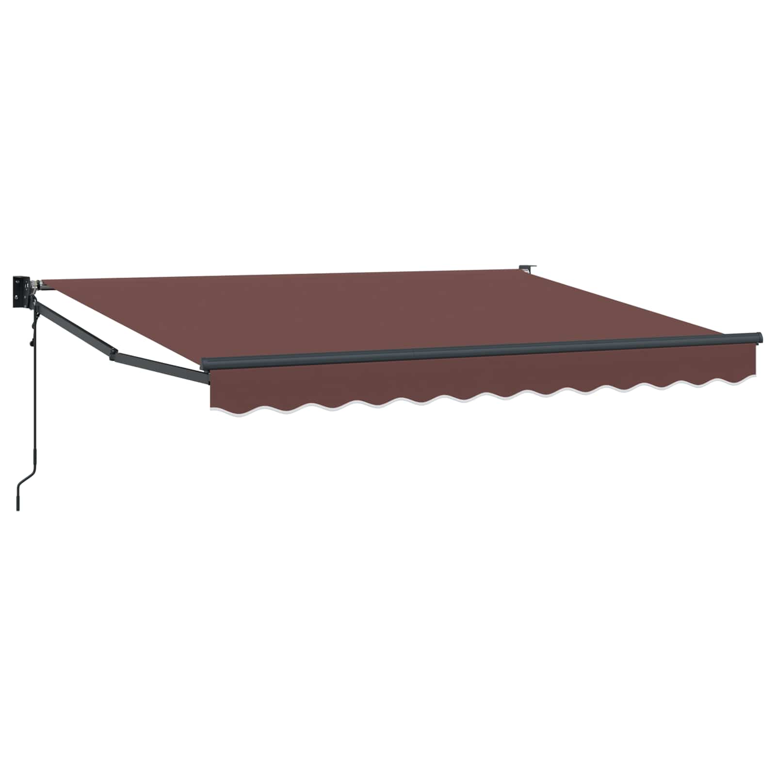 Tettuccio Elettrico Retrattile Marrone 2,5 x 2 m | homemem39