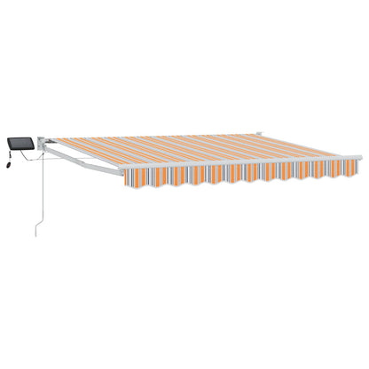 Tenda retrattile manuale con LED 3 x 2,5 m | homemem39