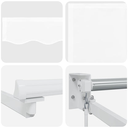 Tenda retrattile manuale con LED Bianco 3 x 2,5 m | homemem39