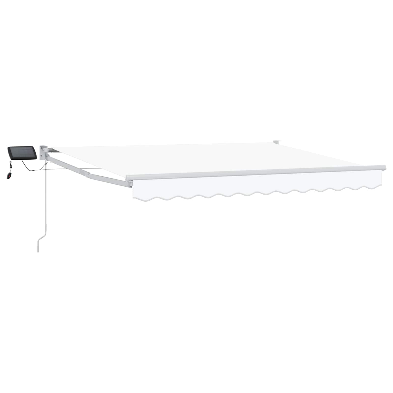 Tenda retrattile manuale con LED Bianco 3 x 2,5 m | homemem39