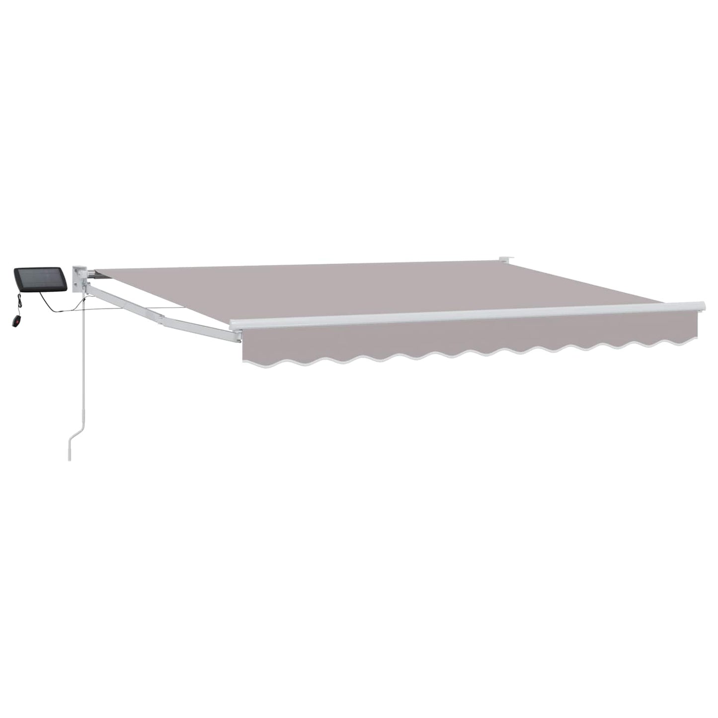 Tenda retrattile manuale con LED 3 x 2,5 m | homemem39