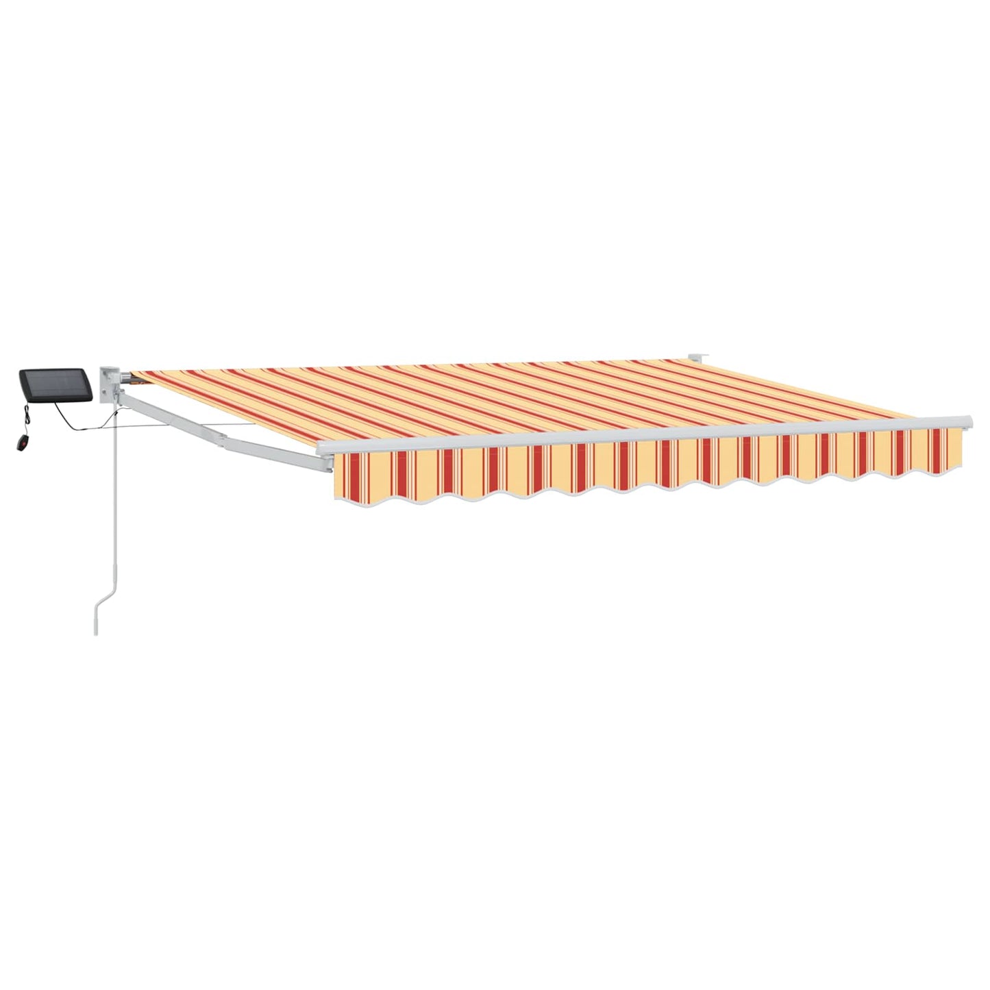 Tenda retrattile manuale con LED Multicolore 3,5 x 2,5 m | homemem39