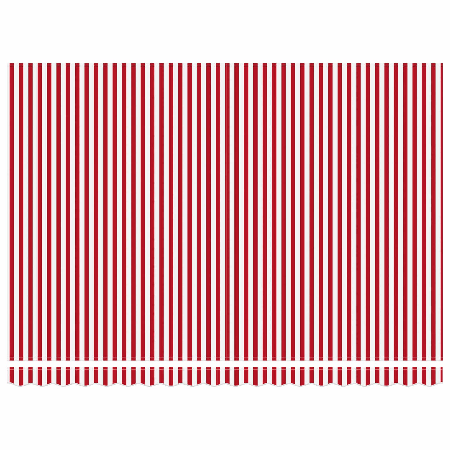 Tenda retrattile manuale con LED Rosso e Bianco 5 x 3 m | homemem39