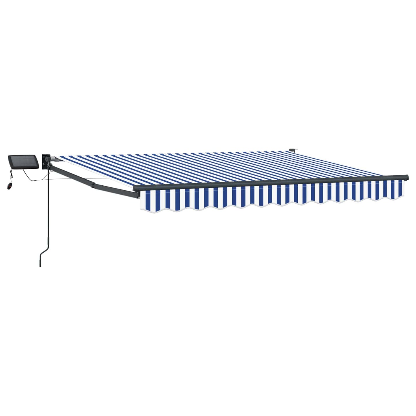 Tenda retrattile manuale con LED 2,5 x 2 m | homemem39