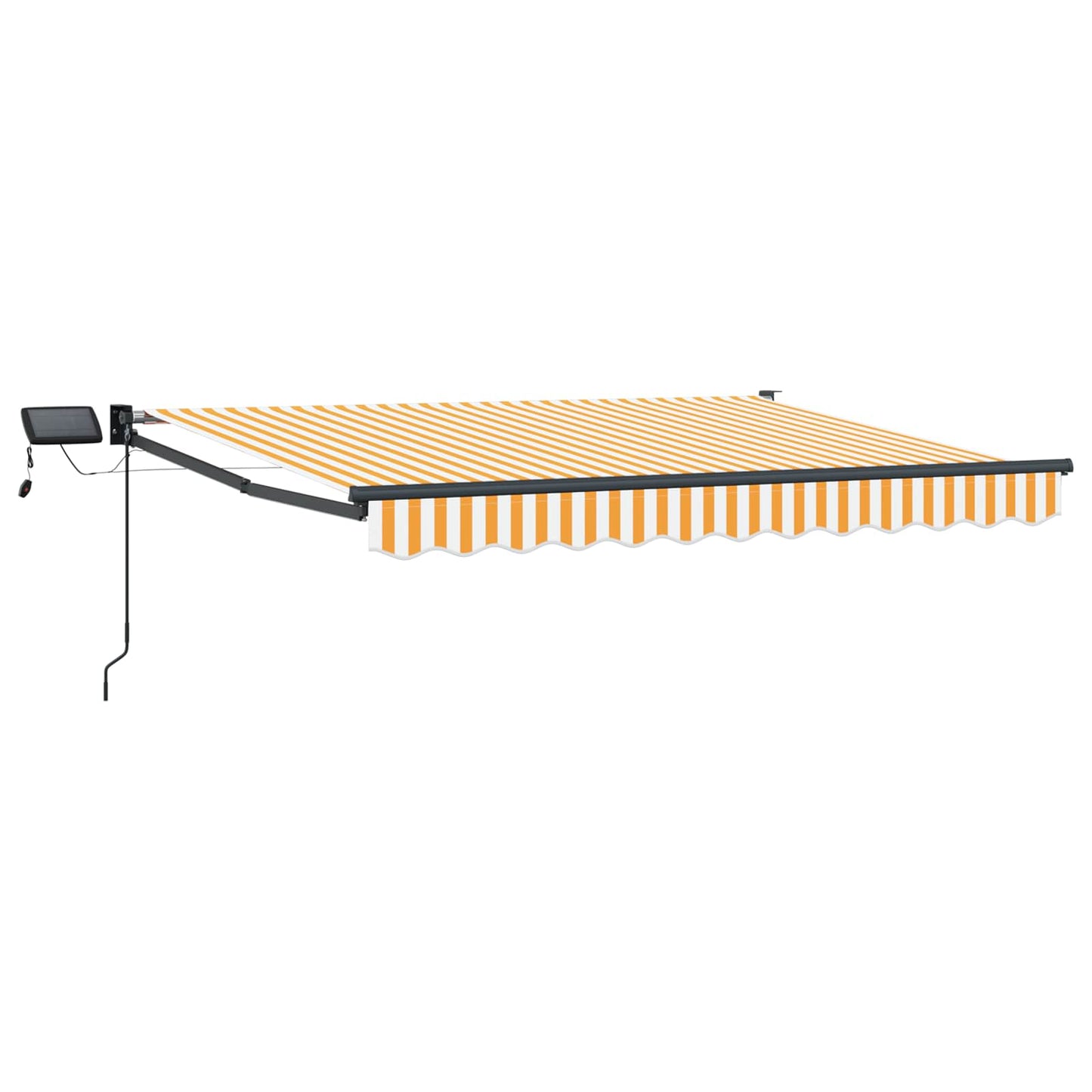 Tenda retrattile manuale con LED 3 x 2 m | homemem39