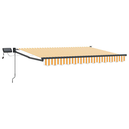 Tenda retrattile manuale con LED 3 x 2 m | homemem39