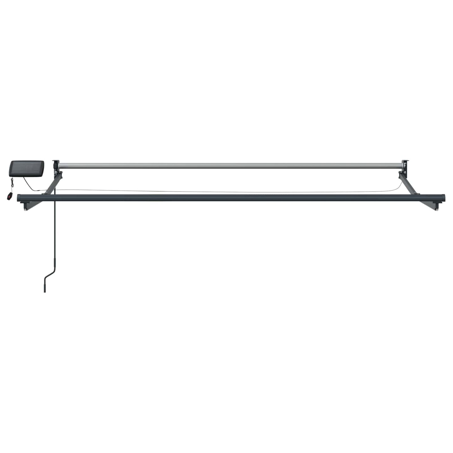 Tenda retrattile manuale con LED 3 x 2 m | homemem39