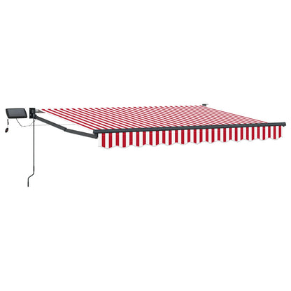 Tenda retrattile manuale con LED 3 x 2,5 m | homemem39