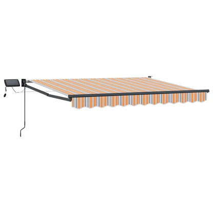 Tenda retrattile manuale con LED 3 x 2,5 m