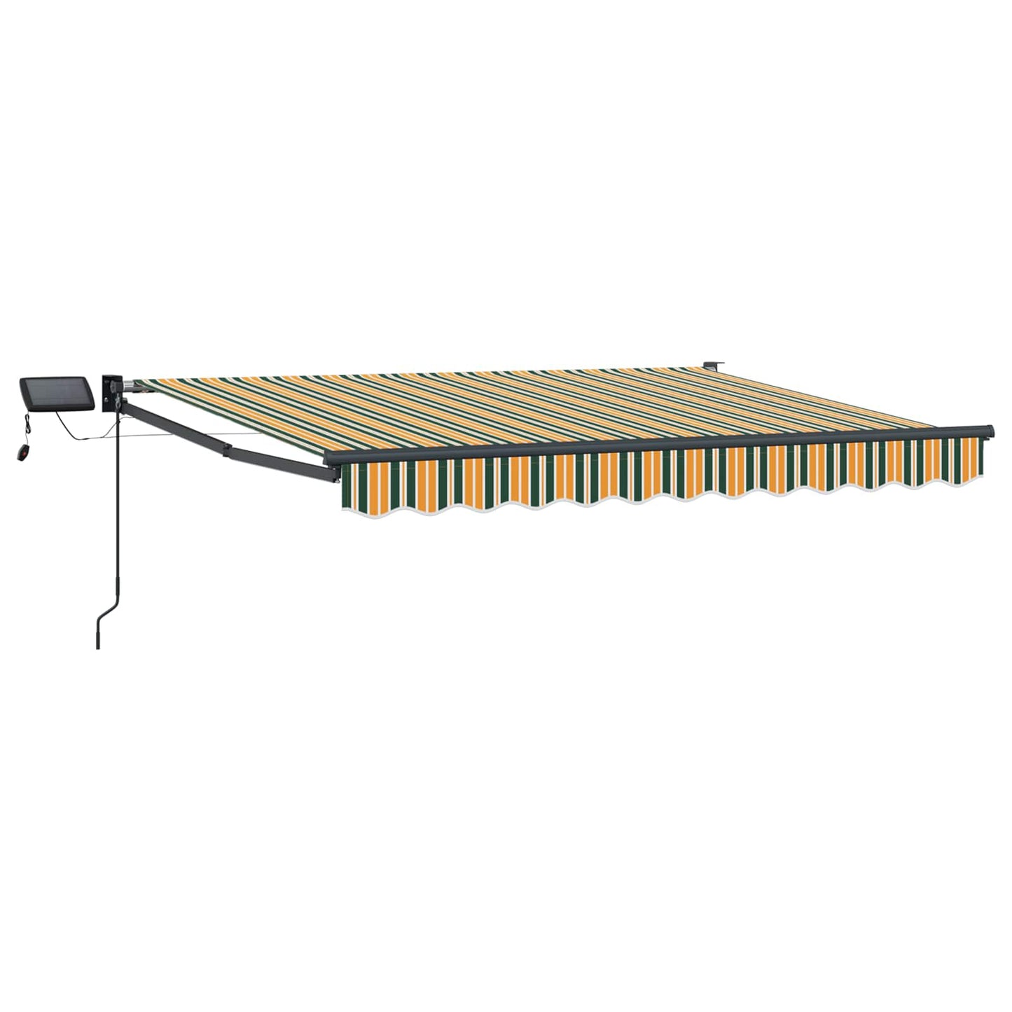 Tenda retrattile manuale con LED 3 x 2,5 m | homemem39